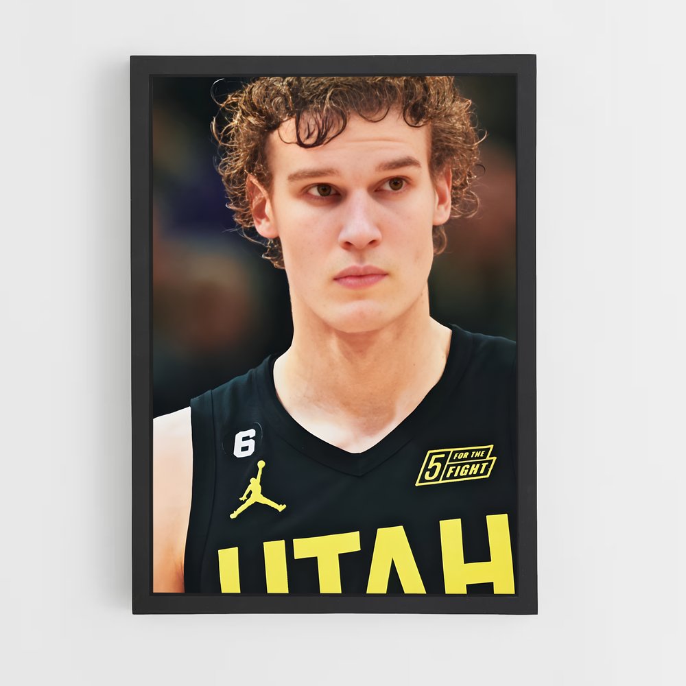 Poster Dunk de Utah – affiche Basketball (vue 2)